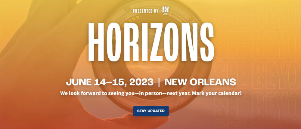 2023 JFF Horizons