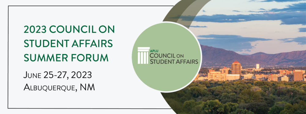 Council on Student Affairs Summer Forum
